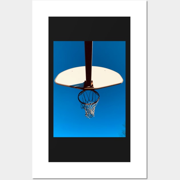 Basketball Hoop Wall Art by Herz40